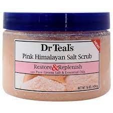 (Wholesale) Dr teal?s restore and replenix salt scrub 19fl oz 538g