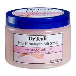 Dr Teal?s Restore & Replenish Pink Himalayan Salt Scrub,  16 oz. | Dr Teal?s