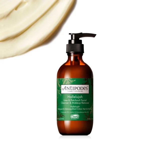 Antipodes Hallelujah Lime & Patchouli Cleanser & Makeup Remover 200ml | Antipodes Nature