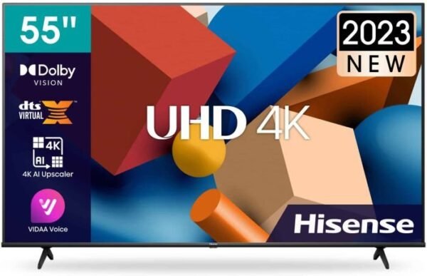 HISENSE 55 INCH UHD 4K SMART TV 55A6K