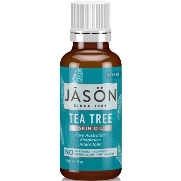 Jason Natural Purifying Tea Tree 100% Pure Skin Oil, 30ml | Jason Natural Care