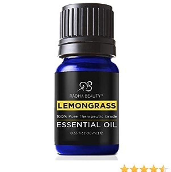 Radha Beauty Essential Oils Lemongrass (33 Fl Oz/10ml)