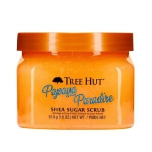 Tree hut papaya paradise shea sugar scrub 510g 18oz