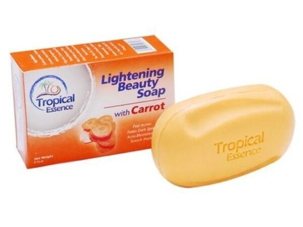 Tropical Essence Lightening Beauty Soap With Carrot, 85g | Tropical Essence