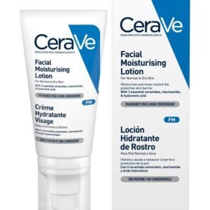 CeraVe Facial Moisturizing Lotion PM For Normal To Dry Skin with Hyaluronic Acid | 52