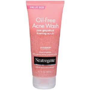 Neutrogena Pink Grape Oil-free Acne Wash Foaming Scrub 198ml