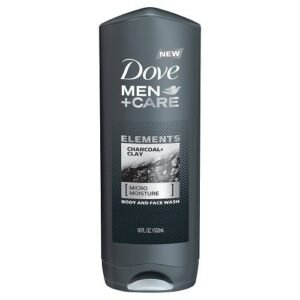 Dove Men Care Element Charcoal Clay Body And Face Wash 18oz