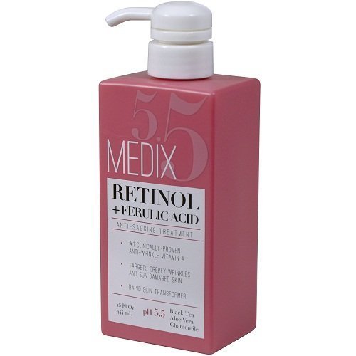 Medix 5.5 Retinol Cream With Ferulic Acid Anti-sagging Treatment 15oz