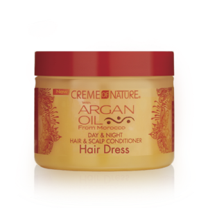 Creme Of Nature Argan Oil Day And Night Hair Scalp Conditioning Hair Dress 4.76oz
