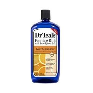 Dr. Teals Glow & Radiance With Vitamin C & Citrus Essential Oils Foaming Bath 34oz