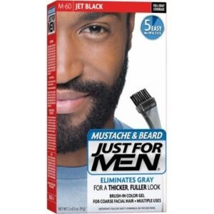 Just For Men Brush – In Color Mustache & Beard- Jet Black