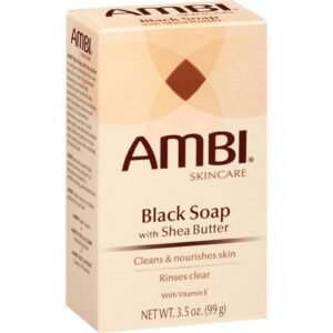 Ambi Skin Care Black Soap With Shea Butter