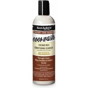 Aunt Jackie’s Coco Wash Coconut Milk Conditioning Cleanser 12 Oz