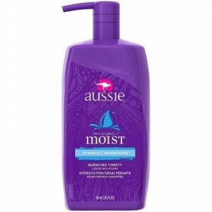 Aussie Moist Shampoo With Pump, 29.2oz