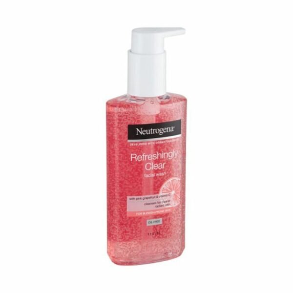 Neutrogena Refreshingly Clear Facial Wash With Pink Grapefruit And Vitamin C