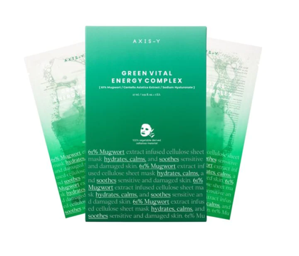 AXIS Y Green Vital Energy Complex sheet mask 27ml essence (1 sheet)