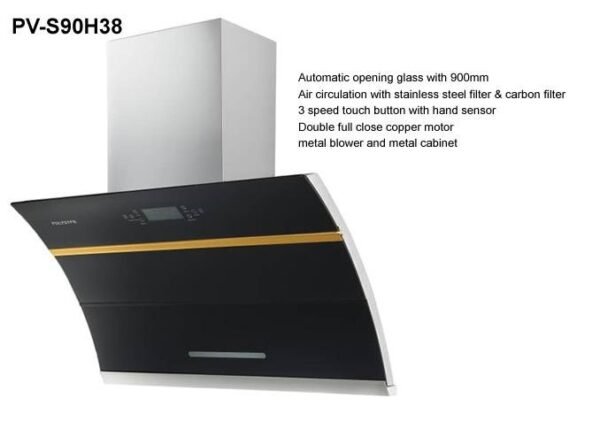 Polystar digital automatic range hood  PV-S90H38
