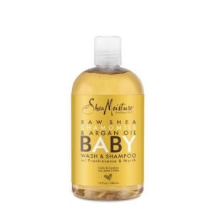 Raw Shea Chamomile & Argan Oil Baby Wash & Shampoo, 13 oz | Shea Moisture