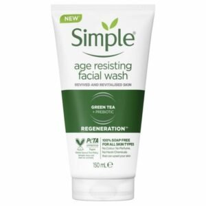 Simple Regeneration Age Resisting Facial Wash 150ml