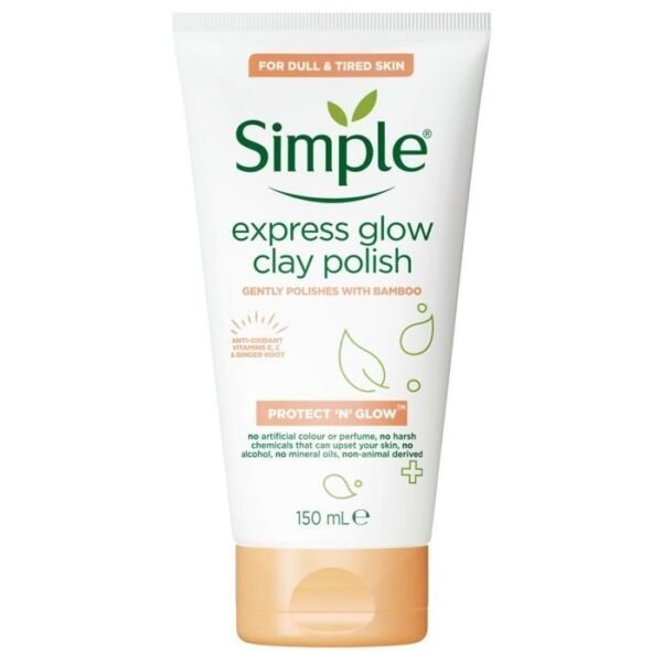 Simple Express Glow Clay Polish (150ml)