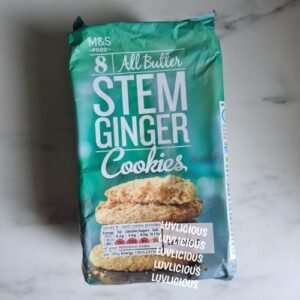 All Butter Stem Ginger Cookies