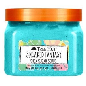 Tree hut sugared fantasy shea sugar scrub 510g 18oz