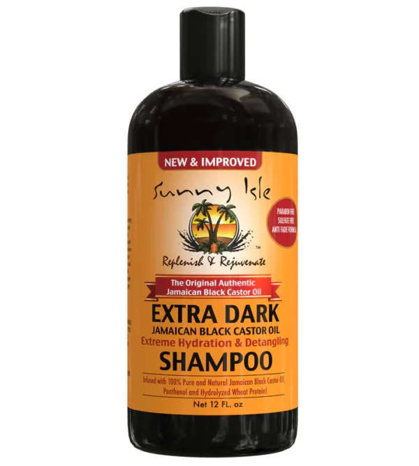 Sunny Isle, Extra Dark Jamaican Black Castor Oil Shampoo, 12 fl oz | Sunny Isle