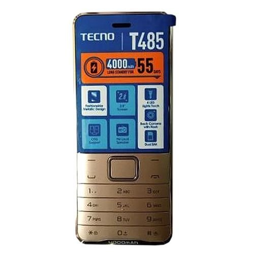 Tecno T485, 2.8? Inch, Dual SIM, 4000mah Battery