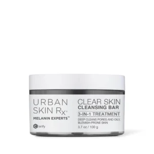 Clear Skin Cleansing Bar 3-in-1 Treatment, 100g | Urban Skin Rx