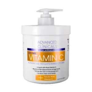 (Wholesale) Advanced Clinicals vitamin c cream 16 0z (454 g)