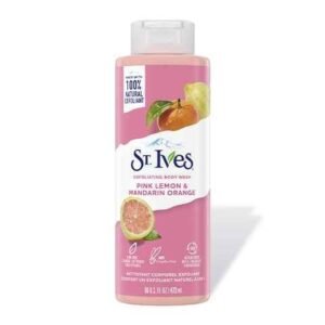 St. Ives Even And Bright Pink Lemon And Mandarin Orange Body Wash 22oz