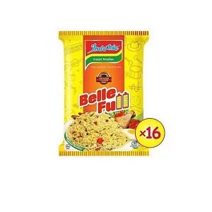 Indomie NOODLES - BELLE FULL Chicken Flavour - 280g X 16PCS (1 Carton)