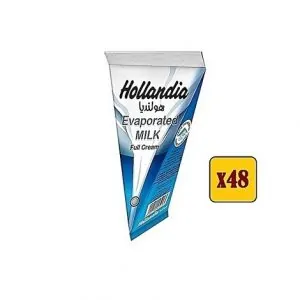 Hollandia Full Cream Evaporated Milk - 65ML X 48