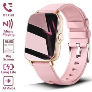 1.98" IPS Full Touch Smart Watch BT Call Sport Health Ladies Monitor