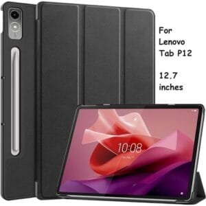 Lenovo Tab P12 Case + Screen Guard (12.7 Inches)