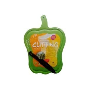 Chopping Board With Knife- Green