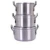 3pcs  Alluminium Pots