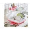 Plate Rack With Water Drainer Channel