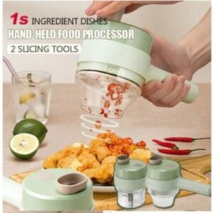 Handheld Electric Vegetable Cutter Rechargeable