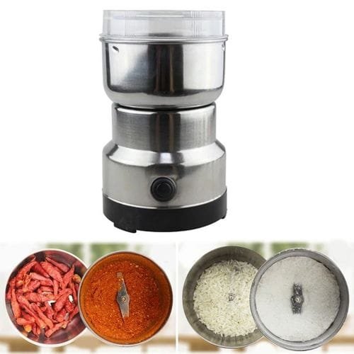 Electric Grinder And Blender For Cereal Spices Wheat Nuts
