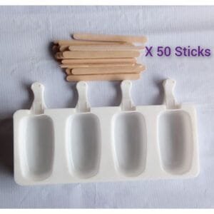 Silicone Popsicle Ice Cream Molds