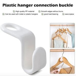 10PCS Wardrobe Hanger Coat Hooks