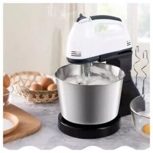 Electric Food/Cake Mixer/Whisker/Beater With 2L Bowl