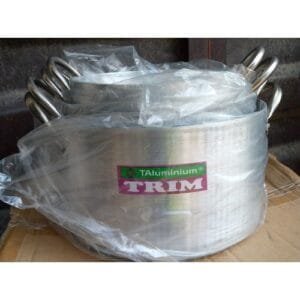 Trim Set Of 4 Taluminium Trim Aluminum Pots 16,18,20,22