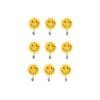 Smiley Self-adhesive Hook Hanger 9pcs