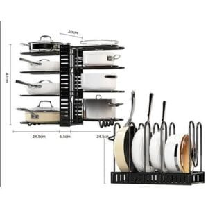 Storage Shelf/Pot Rack-8 Storeys