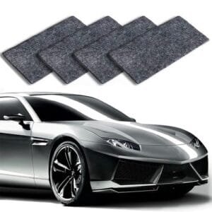 Multi-Purpose Car Scratch Remover Cloth - 4Pcs