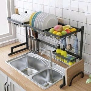 Premium Luxury Over The Sink Dish Drainer 85cm