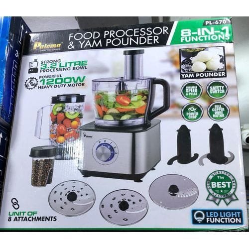 Paloma Food Processor And Yam Pounder 1200wtts