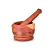 Portable Wooden Mortar And Pestle